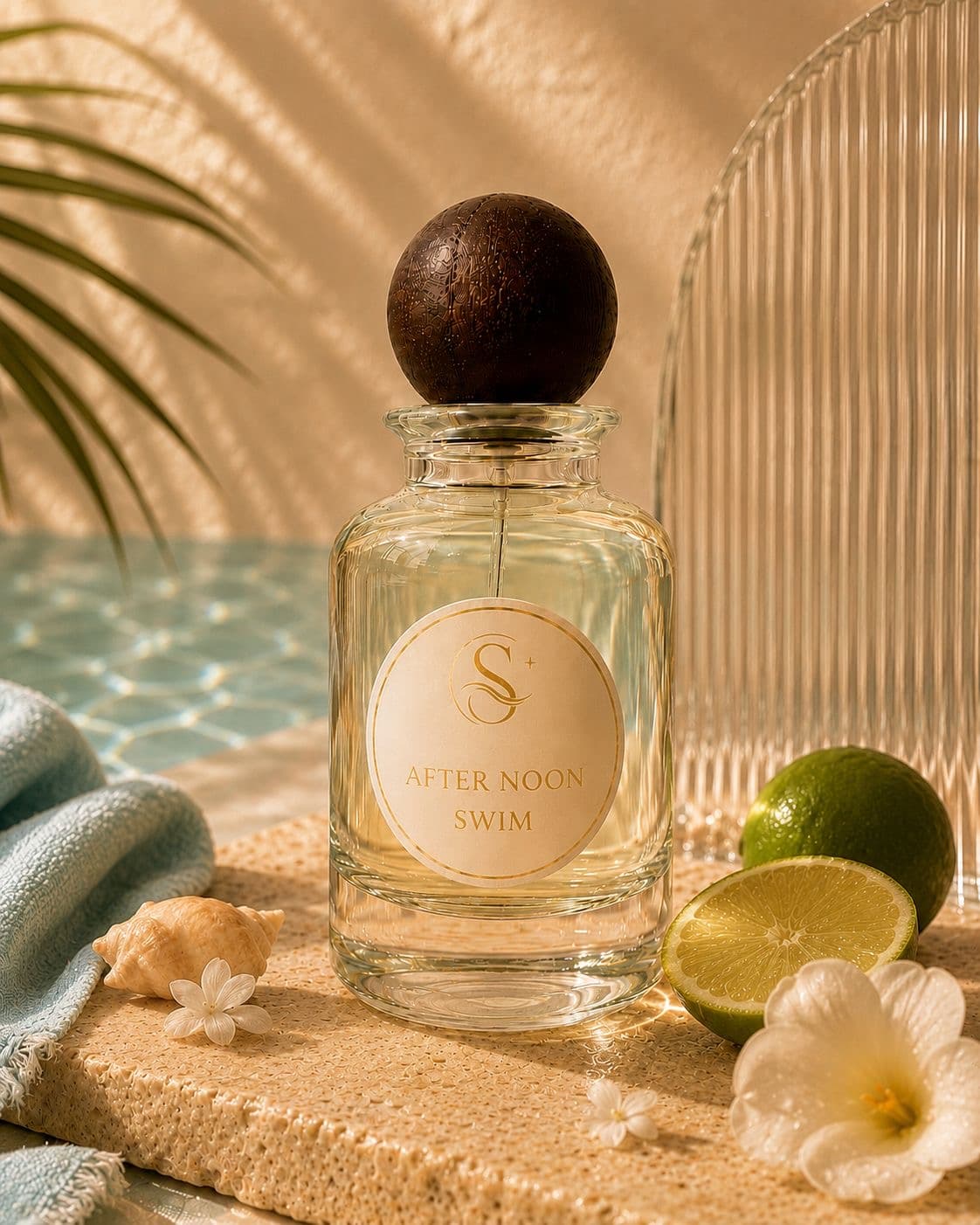 After noon swim by Lous Vuitton